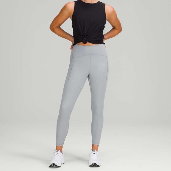 Lululemon Power Thru High Rise Tight Rhino Grey - Picture 5 of 11